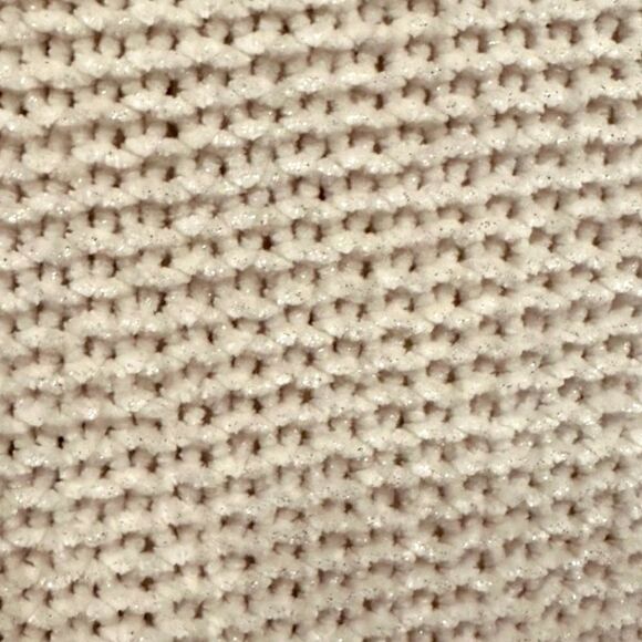 Altar'd State Cream Chenille Knit Dolman Sleeve Sweater Size Medium - Picture 3 of 13